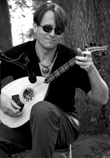 A Young Chris Stack With His Oud