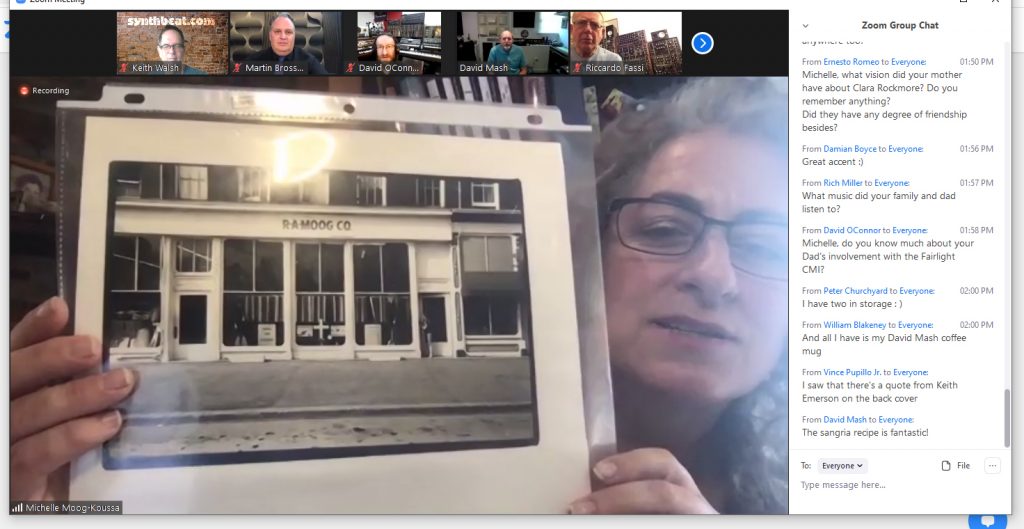 Michelle Moog-Koussaa shares an image of the first Moog factory, In Williamsville, New York. 
