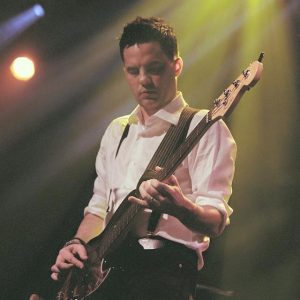 Darwin Meiners plays bass