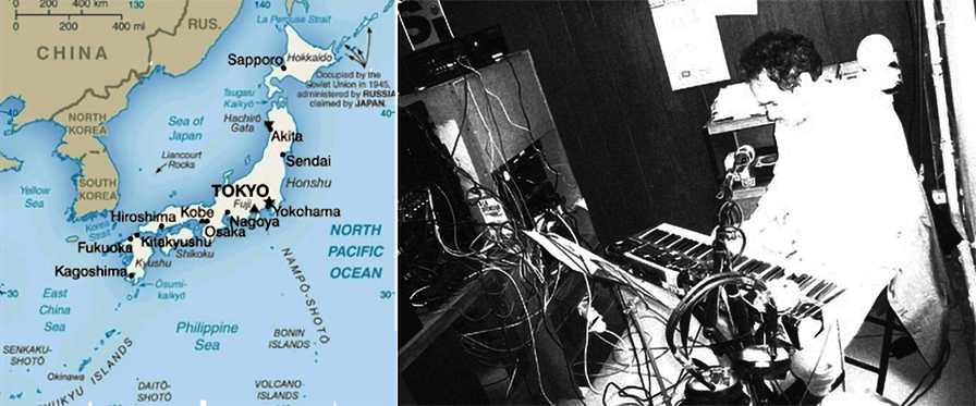 Gilles Snowcat with Japan Map