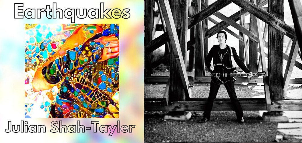 Julian Shah-Tayler 'Earthquakes' artwork and promo photo