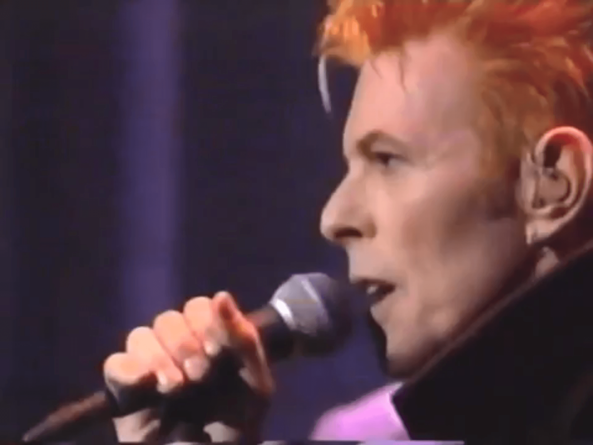 David Bowie Performs 'Dead Man Walking' On Conan O'Brien, 1997